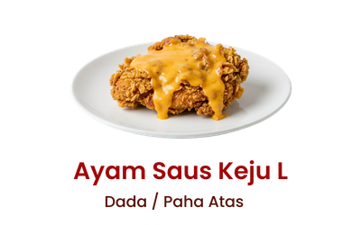 Ayam Saus Keju L