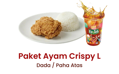 Paket Ayam Crispy L