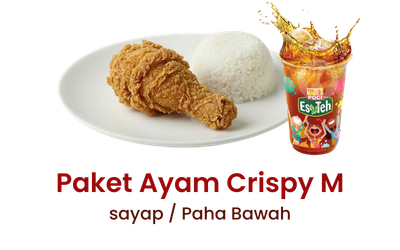 Paket Ayam Crispy M