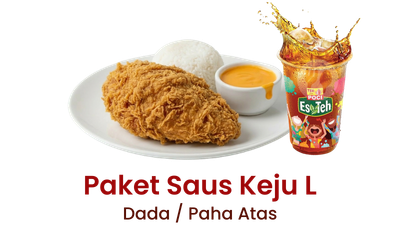Paket Saus Keju L