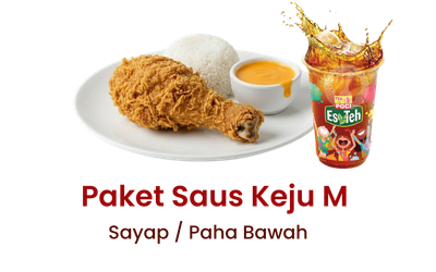 Paket Saus Keju M